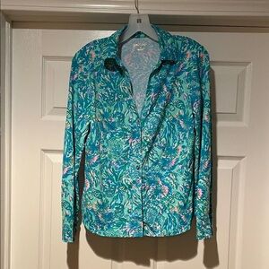 Lilly Pulitzer Pastel Floral Top